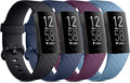 Vancle Bands for Fitbit Charge 4 Bands/Fitbit Charge 3 Bands Women Men[4 PACK], Classic Soft Replacement Sport Straps Wristbands for Fitbit Charge 4 / Charge 3 Fitness & Health Tracker