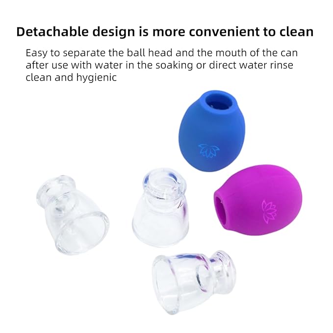 Facial Cupping | Nipple Corrector | Silicone Suction Massager for Facial Lifting, Rejuvenation and Postnatal Nipple Adjustment | Painless, Non-Invasive Beauty and Nursing Tools. 4PCS Pack