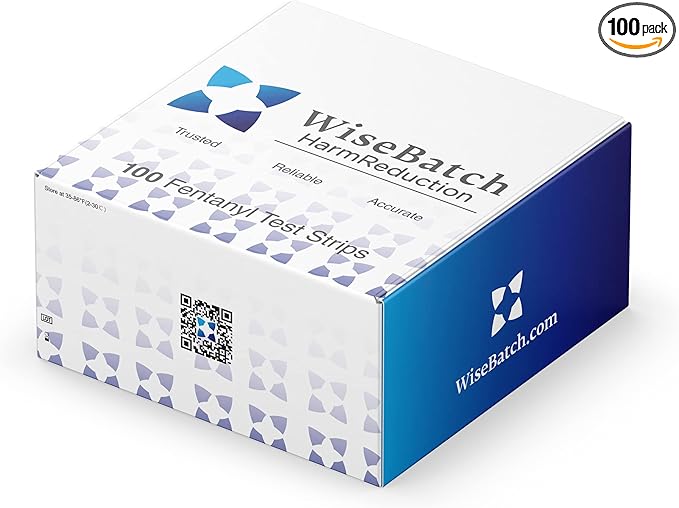 Fentanyl Test Strips + MicroScoop and Instructions - Pack of 100 – #1 Most Trusted Fentanyl Test Strip on Market – ±99% Accurate – Prevent Overdoses