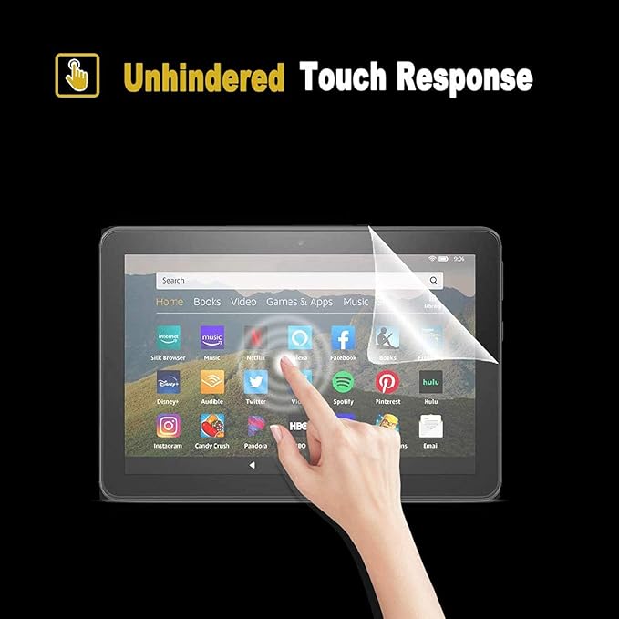 KEANBOLL 3 Pack Screen Protector for Fire HD 8 Tablet (12th-10th Generation-2022-2020 Released), Anti Glare and Anti Fingerprint Shield(Matte)