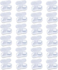 24PCS Pill Case Organizer Pocket Small Pill Holder, Daily AM & PM containers, Medicine Holder, Ideal for Medication, Vitamin, Supplement, Perfect for Travel, Ideal for Purse