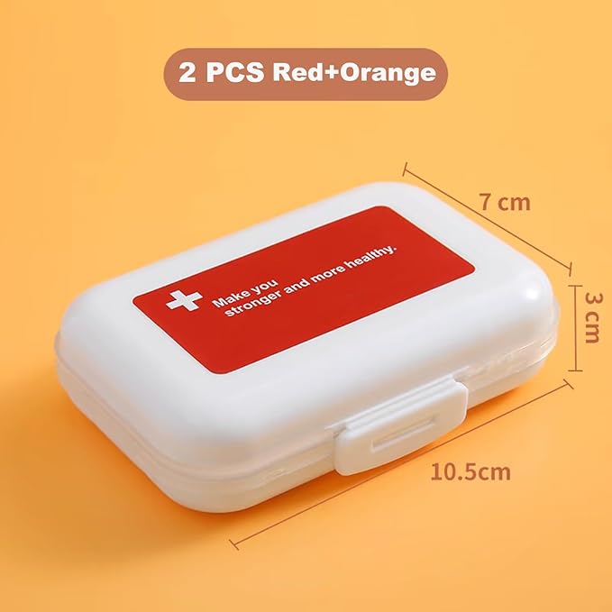 Weekly 7 Day Pill Organizer, Travel Pill Box, Pill case, Medicine Organizer, Pill Container, Pillbox 7 Day, Pill Dispenser, Medication Organizer, Pill Organizer Weekly