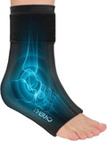 iTHERAU Ankle Ice Pack Wrap, Reusable Gel Hot & Cold Therapy for Foot & Heel Injuries | Achilles Tendonitis, Plantar Fasciitis, Swelling, Sprained, Pain Relief
