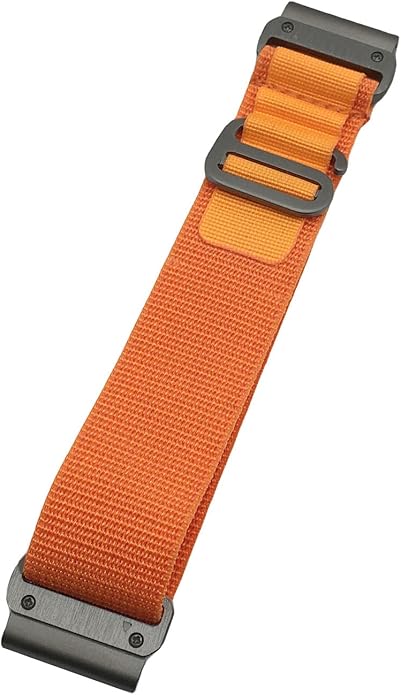 Custom Fit by Wrist Size, Small & Large Wrists, for Garmin Nylon Watch Band –– Compatible with QuickFit 20mm / 22mm / 26mm, Fenix 7, Instinct 2X, Forerunner, Epix, Tactix, MARQ, quatix, Approach