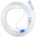 ResOne 2Ft Soft Adult Oxygen Nasal Cannula 1-Pack - Curved Prongs, Crush-Resistant Tubing - Nasal Tubes, Oxygen Concentrator Supplies - Soft Curved Nose Piece, Standard Size, Standard Flow 6 LPM