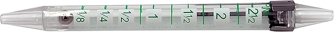 Pediatric Oxygen Liter Meter Pen: Measure Oxygen Flow Rates Up to 2.5 LPM - Compact Oxygen Flow Meter for Quick, Precise Flow Checks