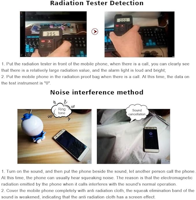 ZHANGLI RFID Anti-Magnetic and Radiation Shielding Fabric - Blocking EMF/EMI Protection for Smart Meters
