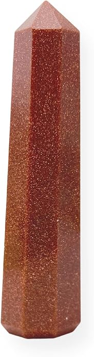 WholesaleGemShop 3 Inch Gemstones Obelisk Tower Jumbo Facet Aura Rock Crystal Natural Polished Earth Wand Spirit
