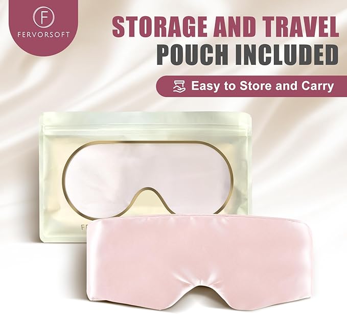 Heated Eye Mask for Dry Eyes and Sinus Pressure Relief, Ultra Soft Face Heating Pad for Tension Headache Relief Pink