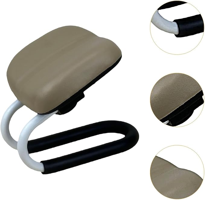 Meditation Bench Kneeling Stool Gift Adjustable Height Prayer Seiza Chair for Travel Floor Seating Practice Mindfulness Yoga, Beige
