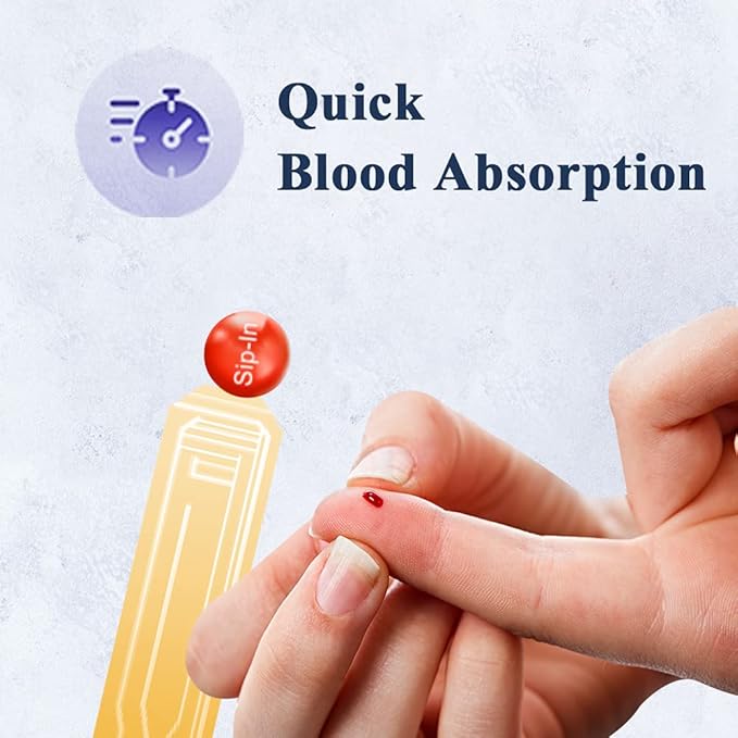 FORA Test N'GO Advance/Test N'GO Advance Voice Meters Blood Ketone Test Strips - 50 Count, Ideal for Keto Diet and Ketosis Monitoring