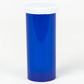 Five Star Supplies Snap Cap Plastic Pill Bottles - Easy Open Snap Cap - Pill Container Prescription Vial (Blue, 16 DRAM 300 ct.)