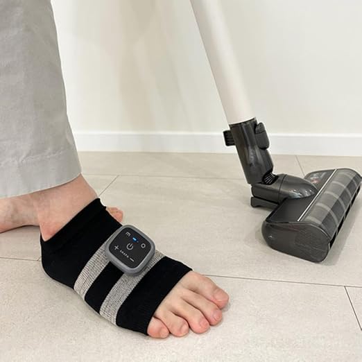 ANAPA Microcurrent & Low-Frequency Foot Massager Wearable, USB Rechargeable, Portable Muscle Relaxation Device