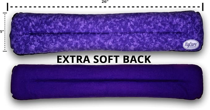 Microwavable Neck Heating Pad for Pain Relief – MyCare Neck Warmer Heat Wrap for Sore Muscles, Arthritis, and Cramps – Therapeutic, Natural Relief