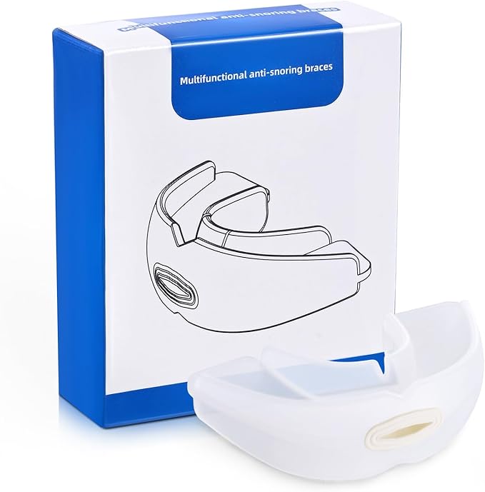 Anti-Snoring Device, Reusable Snore Stopper Anti Snoring Mouthpiece, Snoring Solution Mouthpiece Stop Snoring for Men and Women
