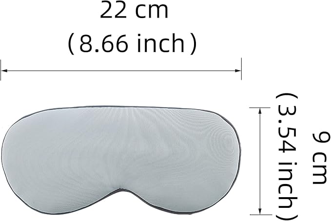 Xeahung Adjustable Sleep Mask Cotton Comfortable Eye Mask for Sleeping Women Soft Eye Covers for Sleeping Men Eye Shade Sleep Mask Light Blocking Mask 1 Pack (Pink&Gray)