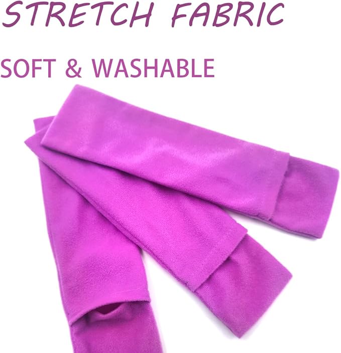 Reusable Perineal Ice Packs for Postpartum & Hemorrhoid Pain Relief, hot & Cold Pack for Women After Pregnancy, 2 Ice Pack and 3 Cover. (New Purple)