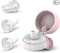 PHILIPS Water Bottle Mouthpiece Replacement for Everyday Gozero Water Bottle, 3 PCS BPA-Free Food Grade Silicone Bite Valve Replacement Parts for Tritan Plastic Bottles and Insulated Bottles