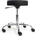 EARTHLITE Pneumatic Massage Salon Drafting Stool - No Leaking (vs. Hydraulic), Adjustable, Rolling, CFC-Free / Medical Spa Facial Chair