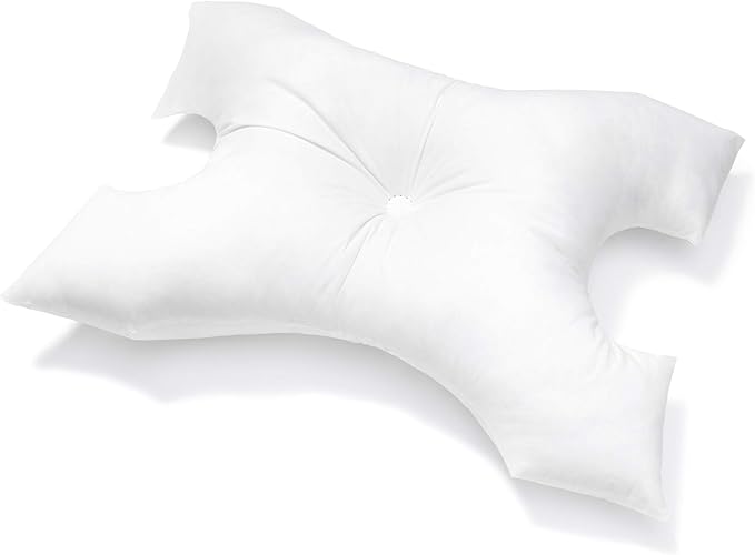 CPAP Pillow by Pillows with a Purpose - Standard Size - Unqiue Design with Contoured Cut-Outs - Hypoallergenic with Cover Included