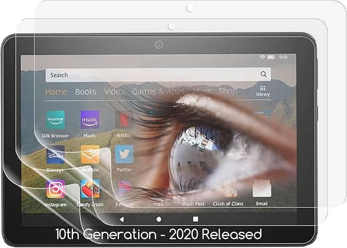 KEANBOLL 3 Pack Screen Protector for Fire HD 8 Tablet (12th-10th Generation-2022-2020 Released), Anti Glare and Anti Fingerprint Shield(Matte)