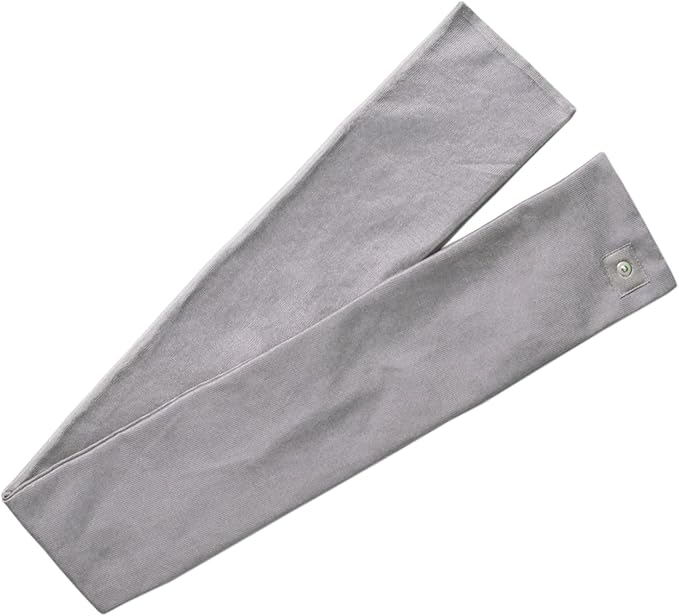 VAJOOCLL Grounding Neck 99% Silver Fabric Faraday Scarf Faraday Protection Hood RF Shielding 5G Blocking WiFi Shield