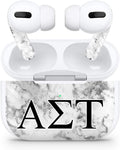Apple AirPod Pro Skin 3M Custom Vinyl Wraps Decal Sticker Stylish Covers for Protection & Customization for 2019 Model A2190 - Alpha Sigma Tau