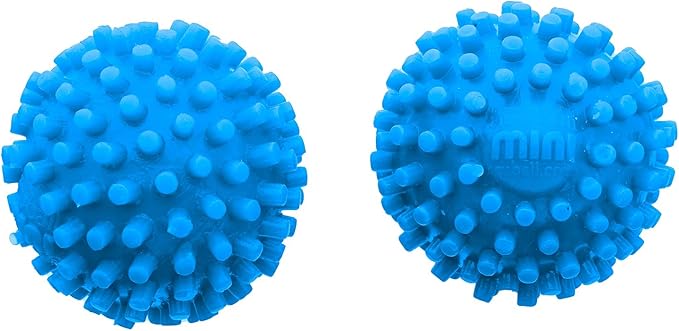 Dr. Cohen's acuball-Mini - Heatable Deep Tissue Massage Ball - Trigger Point Massage Therapy for Myofascial Release - Spiky Foot & Back Massager Ball for Targeted Pain Relief (Pack of 2)