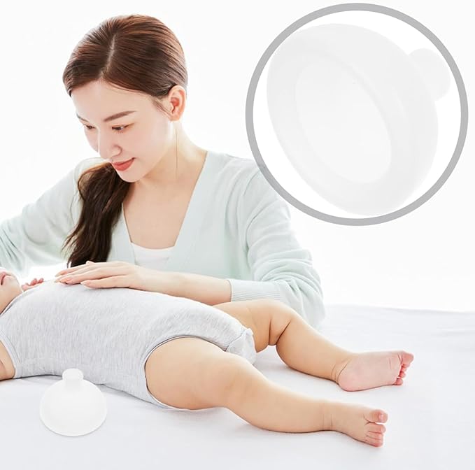EXCEART Pressure Drum Massage Chest Physical Cup Percussion Treatment for The Inability to Expectoration and Long-Term Bed Rest Basic Nursing Work White