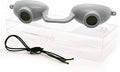 Super Sunnies EVO Flex UV Eye Protection, FDA Compliant, Tanning Bed Goggles, Red Light Theraphy Eyeshields with Case