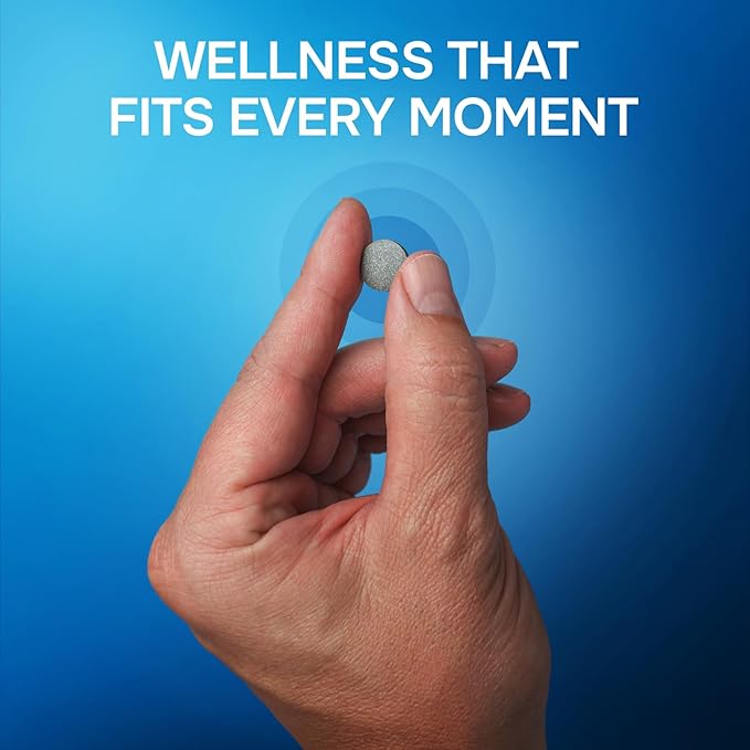 Molecular Hydrogen Tablets with Elemental Magnesium | 12PPM Hydrogen Water Tablet | 30 Tablets | Health & Wellness, Cognitive Support, Hangover Relief & Immunity Boost | Miracle Molecule