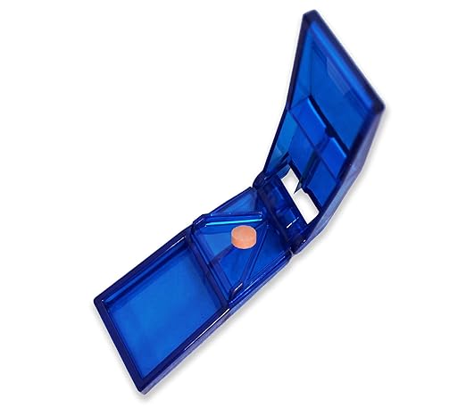 Rehabilitation Advantage Pill Organizer, V-Grip Splitter and Tablet Cutter