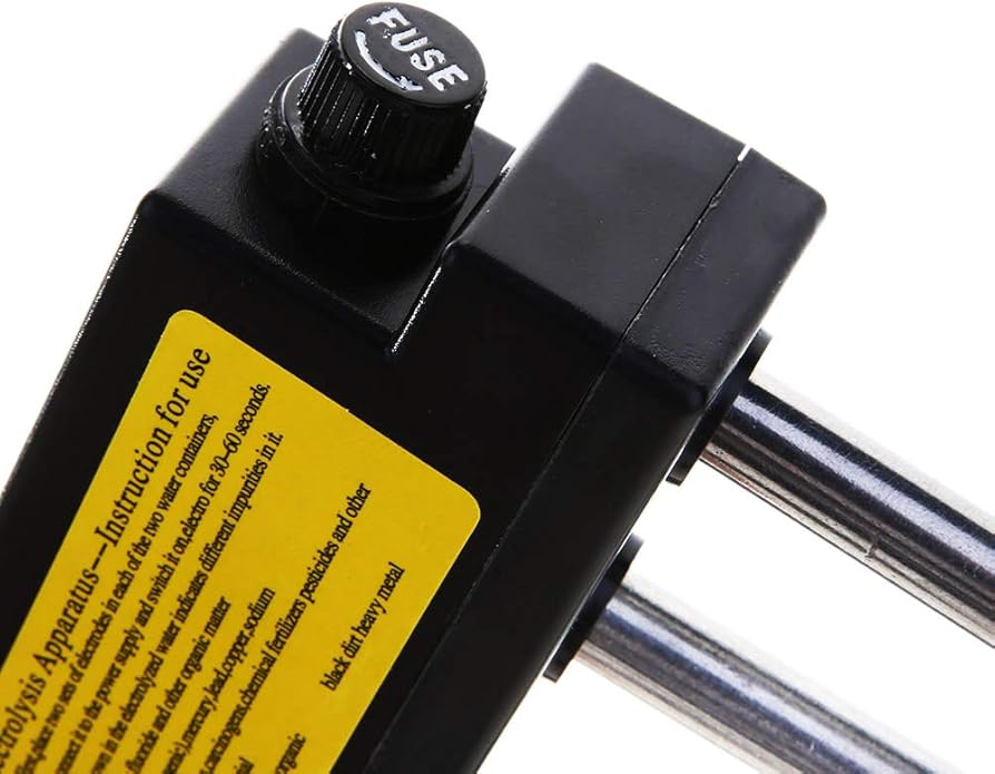 Water Quality Tester Electrolyzer Water Quality Tester Electrolysis Iron Bars TDS Tester Electrolyzer Quick Water Quality Testing Ideal Water Test Meter for All Kinds Water