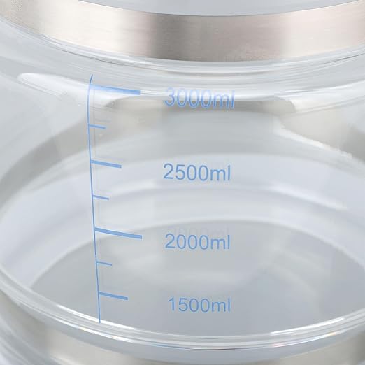 Distiller Water Container Water Filter Pitcher Multipurpose Glass Collection Bottle for Countertop Home Beauty Distillers 4L