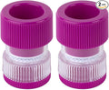 EZY DOSE Pill Crusher, Crushes Pills, Vitamins, Tablets, Storage Compartment, Removable Drinking Cup, Portable Design, Designed for Travel, Color May Vary, BPA Free (Pack of 2)