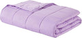 Weighted Blanket for Kids 40"x60" 5 lbs Cooling Blanket for Sleepers, Soft Material Blanket with Premium Glass Beads for All-Season, Purple