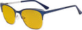 Eyekepper Blue Light Glasses - Square Digital Eyeglasses for Women Blocking Computer Screen UV Rays