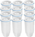 Upgrade ZR-001, ZR-017, ZR-004 Replacement Water Filters,Water Pitchers and Dispenser Filters with Multi-Stage Filter System Reduce Lead, Chromium, PFOA/PFOS and TDS, 12pack,by Cobectal