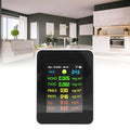 Air Quality Monitor Gen, Air Quality Monitor Indoor Detects with LCD Digital Display,Multifunctional Indoor Test Meter for Bedroom, Smart Home