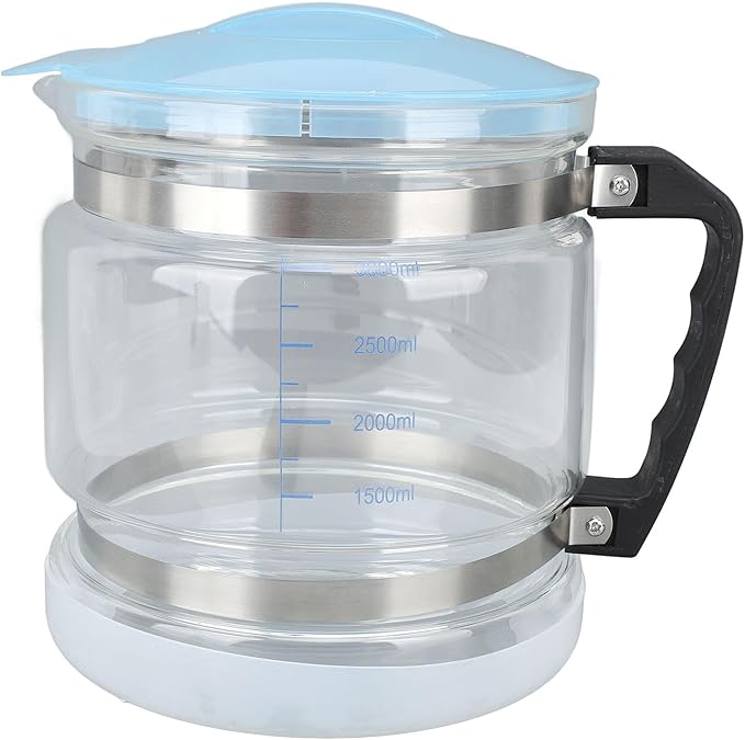 Distiller Water Container, Water Filter Pitcher,4L Multipurpose Glass Collection Bottle Distilled Water Maker Machine for Countertop Home Beauty Distillers
