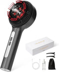 Electric Scalp Massager, 5 in 1 Refillable Oil Reservoir and Mist 3 Step At Home Scalp Spa Device, 3D Deep Kneading Massage, USB C Rechargeable Portable for Home and Travel