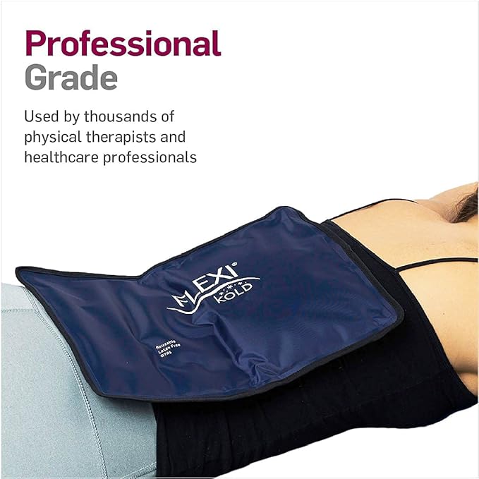 FlexiKold Standard, Half Size, Oversize and Neck Gel Ice Cold Packs - Sizes: Large, Small, X-Large, and Neck