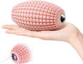Vibrating Massage Ball for Muscle Recovery, Silicone Myofascial Massage Ball, Plantar Fasciitis Relief,Hip & Psoas Release, Deep Tissue & Trigger Point Roller for Neck, Back, Foot (Pink)