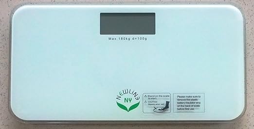 NewlineNY 700 Series Mini Travel Digital Bathroom Scales (no Sleeve) (White)