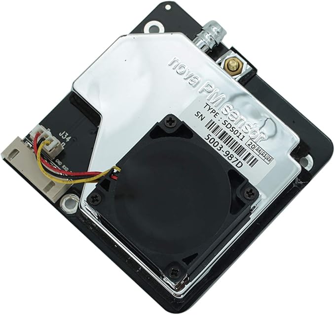 DEVMO PM Sensor SDS011 High Precision PM2.5 Air Quality Detection Sensor Module Super Dust Sensors Digital Output Compatible with Ar-duino