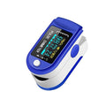Two-Toned Athletic and Aviation Pulse Oximeter SpO2 and PR Value Waveform Blood Oxygen Neck/Pulse Oximeter Fingertip/Wrist/Fingertips (Sky blue)