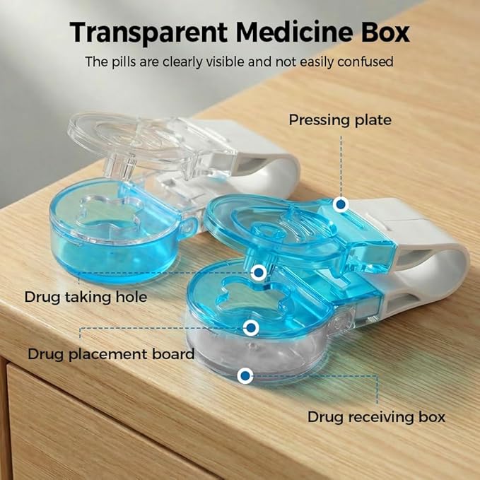 Portable Pill Taker Household Gadgets, 2026 New Pill Popper for Blister Packs, Travel Pill Extractor Opener Popper Assistance Tool (3)