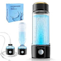 Hydrogen Water Bottle, 3 in 1 Hydrogen Water Bottle Generator, Hydrogen Water Ionizer 2300PPB with SPE/PEM Technology, Hydrogen Water Machine for Home Office Travel Fitness Drinking
