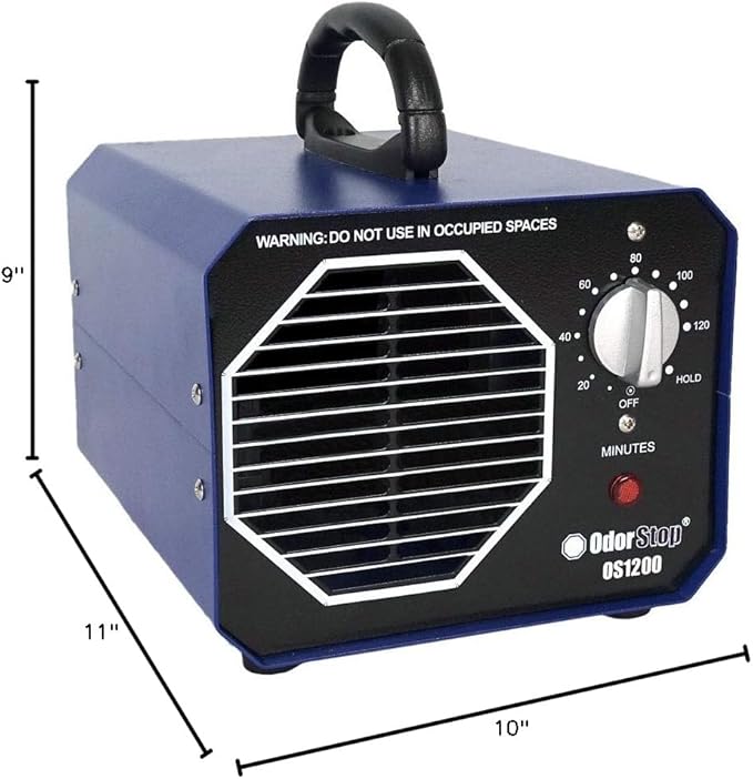OdorStop Professional Grade Ozone Generators (1200 Sq Ft)