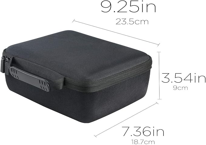co2CREA Hard Case for OMRON Silver M4 Blood Pressure Monitor Upper Arm Cuff BP5250 BP7250 HEM-7156 HEM-7155T, Portable Travel Case Replacement